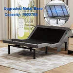 Upgraded Adjustable Bed Frame 1000LB Capacity Base Remote Queen Twin Xl. Fixed Price $299.00.