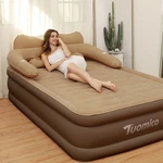 Queen Size Air Mattress W/exter Direct Pump Inflatable Bed Home Camping Portable. Fixed Price $166.85.