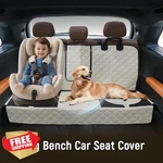 Pawproved Dog Car Seat Cover Beige Waterproof Bench Protector Sedan Back. Fixed Price $203.99.
