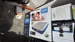Serta Air 16 In. Raised Queen Inflatable Mattress Built-in Pump Slumber Coil. Fixed Price $62.99.