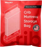 Hulsky Crib Mattress Storage Bag - Premium Usa Made Quality 4 Mil Heavy Duty. Fixed Price $15.99.