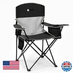 Portable Outdoor Folding Chair With Cup Holder & Cooler Bag - Breathable Mesh,. Fixed Price $101.72.