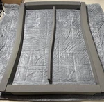 Sleep Number Comfort Queen Side Rail Border Wall Foam 7.5" Tall Only. Fixed Price $99.95.