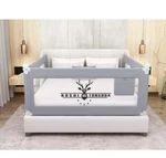 Lsbod Bed Rail For Toddlers 79 X 27 H Gray 1 Side Fits T, D, F, Q, K Size. Fixed Price $30.40.