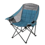 Arrowhead Outdoor Oversized Folding Camp Chair W/ Double Cup Holder Blue. Fixed Price $69.99.