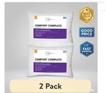 2 Pack Comfort Complete Bed Pillow Standard Queen Size Better Sleep. Fixed Price $9.99.