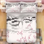 Sunrise Red Cherry Blossom 3D Quilt Duvet Doona Cover Set Pillow Case Print. Fixed Price $57.02.