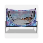 Privacy Pop Up Eclipse Bed Tent Drapes (unicorn Galaxy, Full). Fixed Price $121.68.