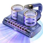 Gxzsk Mattress Vacuum Cleaner, 253.7NM Uv-c Light, Heating, Dual Cup Purple. Fixed Price $66.87.