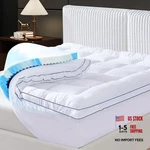 Twin Dual Layer Inch Memory Foam Mattress Topper, XL(80"X39"X4"). Fixed Price $96.57.