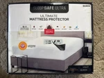 Sleep, Safe Ultra Ultimate Mattress, Protector, Size Queen. Fixed Price $29.99.
