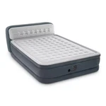 Queen Dura Beam Deluxe Airbed With Built In Pump And Ultra Plush Headboard. Fixed Price $117.36.