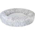 Sleep Zone Tone Plush Bed 24 Inches, White/black By Pup Ice. Fixed Price $37.65.