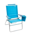 Rio Brands 17" Extended Height 4-POSITION Folding Beach, Camping, Lawn Chair,.... Fixed Price $111.29.
