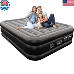 Ezyrest Queen Air Mattress Built Pump 16 Double Height Inflatable. Fixed Price $99.35.