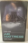 Living Solutions Twin Size Inflatable Air Mattress Bed With Electric Pump. Fixed Price $29.00.