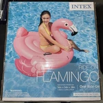 Intex 57558 Flamingo Inflatable Ride-on, 56" 54" 38" Cool Water Float Rider. Fixed Price $26.10.