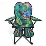 Kids Outdoor Folding Chair 5D X 13W 29H Inch Green Dinosaur Kaboer Lawn Camping. Fixed Price $59.99.