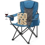 Arrowhead Outdoor KKS0273U 21.2 X 40.5 In. Foldable Camping Chair With C.... Fixed Price $75.76.