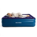 Queen Size Mattress Built-in Usb Rechargeable Pump, 20" Raised Pillow Top, .... Fixed Price $122.53.