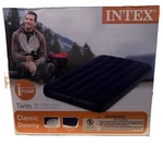 Intex Twin Size Classic Downy Inflatable Air Bed Mattress (blue). Fixed Price $14.25.