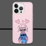 Disney Stitch And Angel Heart Love Phone Tough Case, Idea Gift For Fans. Fixed Price $19.00.