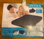 Intex Classic Downy Set Airbed Queen Size Inflatable With Pump. Fixed Price $29.99.