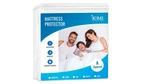 Mattress Protector Waterproof Cover Bed Bug Zippered Noiseless Twin Size. Fixed Price $14.49.