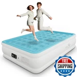 Hikersky Full Air Mattress With Built-in Pump, Single Bed Portable Stor. Fixed Price $114.12.