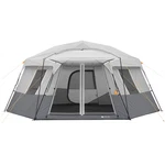 Us Ozark Trail WMT-171582 11-PERSON Instant Hexagon Cabin Tent. Fixed Price $180.00.