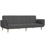 2-SEATER Sofa Bed With Two Pillows Loveseat Couch Furniture Fabric Vidaxl. Fixed Price $247.99.