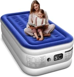 Tinsun Twin Size Inflatable Air Mattress W/ Usb Pump, 75 X39 X16 JS-HE-006T. Fixed Price $48.00.