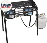 EX60LW Explorer 2 Burner Outdoor Camping Modular Cooking Stove. Fixed Price $204.57.