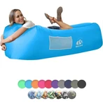 Wekapo Inflatable Lounger Air Sofa Hammock-portable,water Proof& Teal. Fixed Price $29.99.