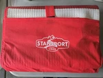 Stansport Tatami Straw Ground Mat 60" L X 78" W, Red & White, Picnic, Beach.... Fixed Price $18.00.