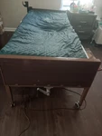 Medline Medical Remote Electric Homecare Hospital Bed With 2 Mattress Pre-owned. Fixed Price $600.00.