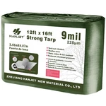 Hanjet Multi Purpose Tarp 12' 16' 9-MIL Thick 12X16 Ft, 9MIL Army Green. Fixed Price $40.99.