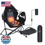 Nice Heated Hammock Camping Chair Footrest Battery. Fixed Price $191.98.
