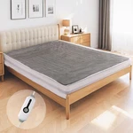 Yakee Electric Mattress Pad Twin Szie 39''X75'', Soft Colar Fleece With 4 Hea.... Fixed Price $60.56.