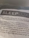 Sleeplux Ac Pump I0X60X20 Inflatable Queen Mattress Comfort New/still Rapper. Fixed Price $110.00.