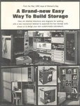 Vintage Woman's Day Easy Way Build Storage Plans May 1969 Cabinet Bunk Beds. Fixed Price $5.95.