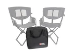 Front Runner Double Expander Camping Chair 17.9" 18.1" 5.9", Black. Fixed Price $60.99.