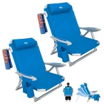 Relax Fully Reclined - Oversized Beach Chair 2 Pack 400 Lbs. Fixed Price $209.99.