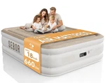Sebor Queen Air Mattress With Built-in Pump 18" High Blow Up Bed Self-inflating. Fixed Price $124.67.