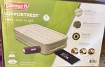 Coleman Supportrest Twin Mattress 18 High Airbed W/ Carry Bag. Fixed Price $30.00.