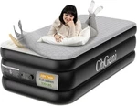 20" Luxury Twin Air Mattress Built-in Pump Inflatable Silk Foam Topper 3148. Fixed Price $74.89.