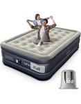 New Idoo Full Size Mattress 18" Airbed With Built-in Pump, I-C-016 Gray. Fixed Price $67.99.