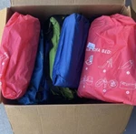 Beach Chair Inflatable Lazy Bed Camping Lounger Couch Sleeping Bag. Fixed Price $10.00.