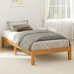 Twin Size Bed Frame 12IN Wooden Platform Foundation With Support Slats. Fixed Price $91.73.