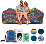 Inflatable Couch Quick Inflation Flapper System Portable Air Lounger Chillbo. Fixed Price $129.99.